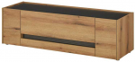 TV stovas Imv City, 140 cm, ažuolinė/antracitas
