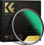 Fotoaparato Filtras - K&F Concept Nano-X UV Filtras 52mm 3.3mm Storis