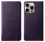 Dėklas HDD Magnetic Wallet Case Samsung S901 S22 5G violetinis