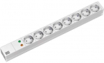 Bachmann Triton RAB-PD-X08-A1, 8 kintamosios srovės lizdai, 230 V, 50&ndash;60 Hz, Juoda, 2 m