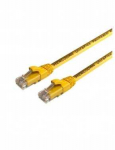 Mercodan 371215050, 5 m, Cat6, U/UTP (UTP), RJ-45, RJ-45, Geltonas