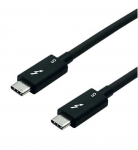 ROLINE 11.02.9112, Ki&scaron;tukas, Ki&scaron;tukas, 1 m, Juoda, Auksinė, 80 Gbit/s