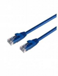 Mercodan &bdquo;UltraFlex&ldquo; jungiamasis kabelis KAT6 UTP, 10 m, Bl?, LSZH
