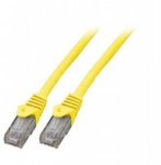 Mercodan Komutacinis kabelis CAT6 UTP, geltonas, 3,0 m, be halogenų, 2x4xAWG24 LSZH, polietileninis mai&scaron;elis, CCA, 3 m, Cat6, U/UTP (UTP), RJ-45, RJ-45, geltonas