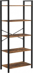 Songmics Sandėliavimo lentyna, 66x30x153 cm, juoda