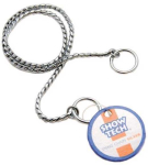 Show Tech Exhibition Chain Snake &ndash; Sidabrinis Polished Metal, 35cm Length, 2.5mm Plotis