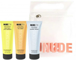 Nudestix 2020 3-STEP CITRUS SKIN RENEWAL - SENSITIVE (Valiklis, Micro-peel, Moisturizer) veido odos priežiūra Moterims