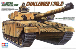 Tamiya Challenger 1 Mk.3 britų kovos tankas, 1/35 plastikinis surenkamas modelis