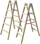 AW-Tools AWTOOLS MEDINĖS KOPĖČIOS 2x 8 PAKOPŲ 150KG