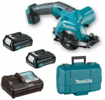 akumuliatorinė pilarka tarczowa 85mm, 12V max (10,8V) Makita [HS301DWAE] 2x2,0Ah, Li-Ion, CXT