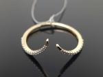Best Diamonds Geltono aukso žiedas su briliantais