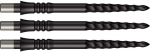 32 mm metalinės adatėlės Mission Sniper Lunar FS, juodos