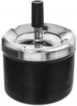 Orion Metalinė Uždara Peleninė 9,5 cm Juoda