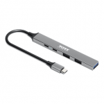Port Designs PORT CONNECT | USB-C Hub with 4 USB jungtys, 1X USB-C, 100W
