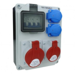 DV-5361-D Ginkluoti konstrukciniai skirstomieji įrenginiai HL-S 32A 16A 2x230V Schuko Doktorvolt 5361