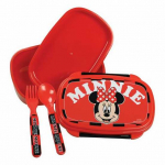 Disney Minnie Surf sumu&scaron;tinių dėžutė + stalo įrankių rinkinys