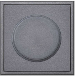 Liregus 5-200W LED &scaron;viesos ry&scaron;kumo reguliatorius MODERN, be rėmelio, juodas