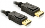 DeLock DisplayPort 1.2 (ST-ST) 5m Verbindungskabel 4K Juodas