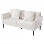 Vevor Dviejų vietų sofa i&scaron; veliūro audinio