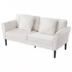 Vevor Dviejų vietų sofa i&scaron; veliūro audinio