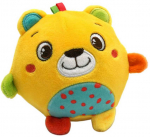 Pliu&scaron;inis me&scaron;kiukas &bdquo;Sunny Teddy&ldquo; kamuoliukas, bar&scaron;kutis &bdquo;Clementoni&ldquo;