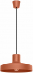 Sollux Lighting BILO Crimson pakabinamas &scaron;viestuvas, raudonos ochros spalvos, plieno, E27, 15 W, modernus apvalus