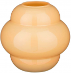 Vaza Modulo Mica Decorations &Oslash;20cm H18.5cm stiklinė/oranžinė