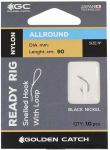 Pavadėlis su kabliukais Ready Rig Allround Golden Catch 10vnt./Nr.12