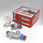 Giacomini radiātoru komplekts, aksiālais, 1/2"