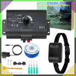 Realprices Elektrinis piemuo &scaron;unims, katėms, aptvaras, antkaklis, tvora, 300 m komplektas