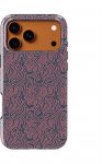 Voltuna Dėklas &bdquo;Crimson Maze Pattern&ldquo; su MagSafe Apple iPhone 13-17 modeliams