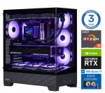 Stacionarus kompiuteris INTOP AQUA Ryzen 5 7500X3D 32GB DDR5 1TB SSD M.2 NVME RTX5070 12GB WIN11Pro (RW66434)