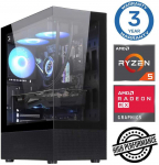 Stacionarus kompiuteris INTOP Ryzen 5 3600 16GB 500SSD M.2 NVME RX580 8GB no-OS (RW67769NS) (Atnaujinta)