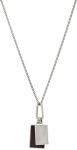 Armani Men's steel pakabukas with dog tag EGS3252040