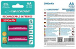 Esperanza EZA103R Ni-MH AA 2000MAH x2