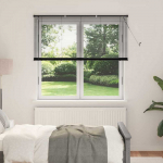Venecijos žaliuzės Juodas 150 x 130 cm PVC