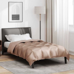 Žiemos antklodė Auksinė 140 x 220 cm Satin ir mikropluo&scaron;tas