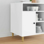 Baldų kojelės 2 pcs Ruda &Oslash; 44 x 100 mm Kietas eukalipto medis