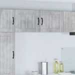 Virtuvės spintelė Lucca 2 pcs Betono pilka 50 x 31 x 40 cm