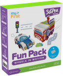 Usorteret myFirst 3dPen Make Filaments Fun Pack Wheels in Motion