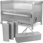 Malplay Kelioninė pristatoma lovytė - maniežas su krep&scaron;iu Doro, 125 x 65.5 x 76.5