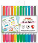 Žymekliai ALPINO Color Experience Dual note 12sp