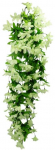 Dirbtinė gėlė vijoklis, 85 cm - Balta