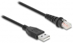 Delock RJ50 zu USB 2.0 Typ-A Barcodescanner Kabelis 3 m