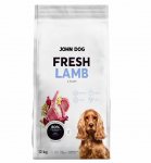 JOHN DOG Fresh ėriena - sausas Maistas &scaron;unims - 12kg