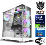Stacionarus kompiuteris INTOP AQUA Ultra 9 285K 32GB DDR5 2TB SSD M.2 NVME+4TB RTX5070 12GB WiFi WIN11 (RW81418WH) (Atnaujinta)