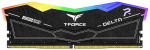 RAM 32GB Team Group T-Force Delta RGB Desktop Memory juodas 6.400 MHz
