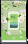 Petal Fresh - Grynos skaistinamosios agurkų ir citrusinių vaisių valomosios servetėlės