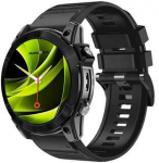 Mobile Origin Silikoninis dirželis Easy Strap, skirtas Garmin ES2, 20mm, juodas