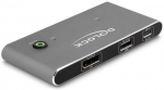 Delock USB-C&trade; KVM Switch zu HDMI 8K 60 Hz mit USB 2.0
